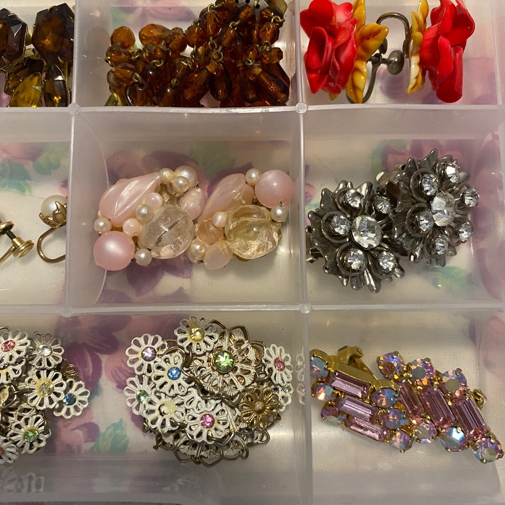 Vintage Collection of  Clip Earrings